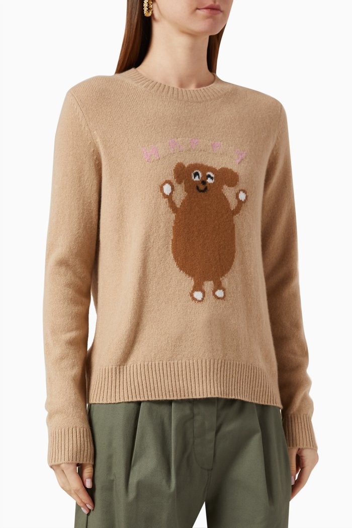 

Erivan Sweater in Cashmere, Brown