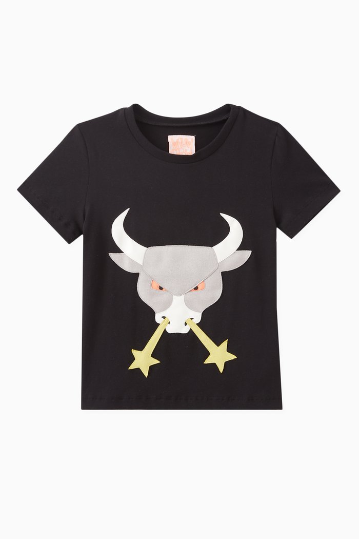 

Toro T-shirt in Organic Cotton Stretch, Black
