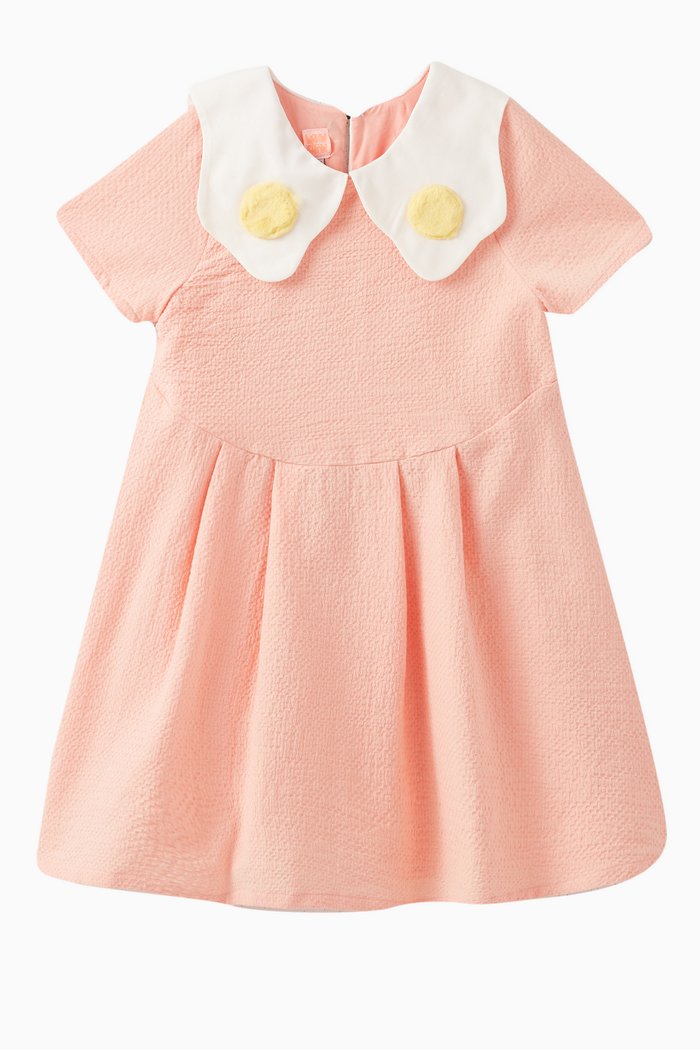 

Breakkie Egg Dress in Cotton, Pink