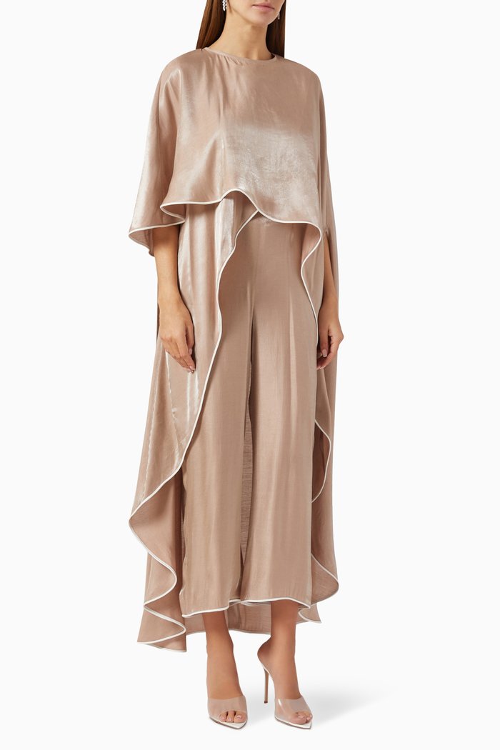 

Cape Jumpsuit, Neutral