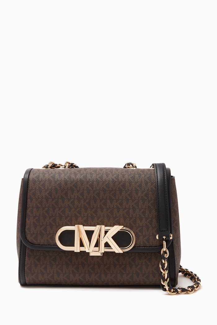 

Medium Parker Convertible Shoulder Bag in Signature Canvas, Brown