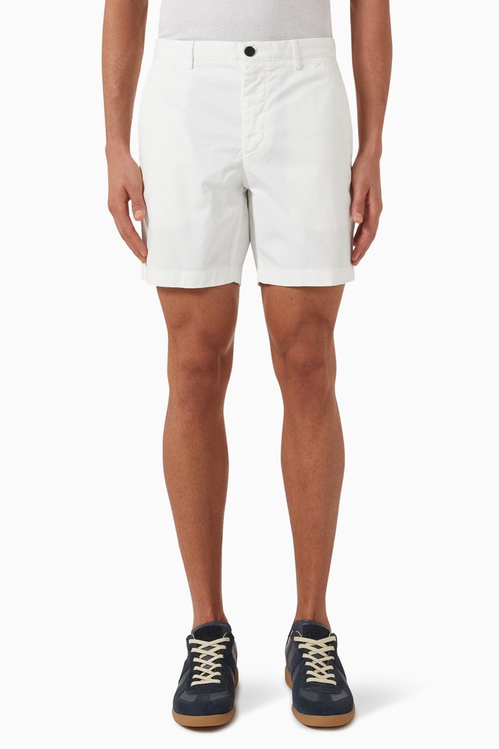

Zaine 7" Shorts in Organic Cotton, White