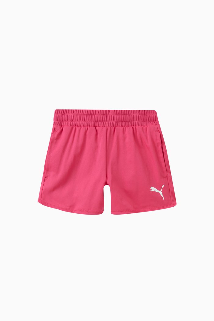

Logo Shorts in Polyester, Pink