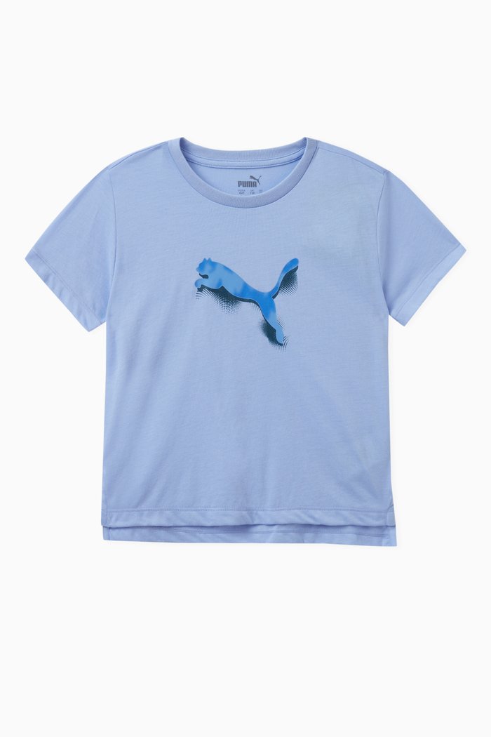 

Logo T-shirt in Cotton, Purple