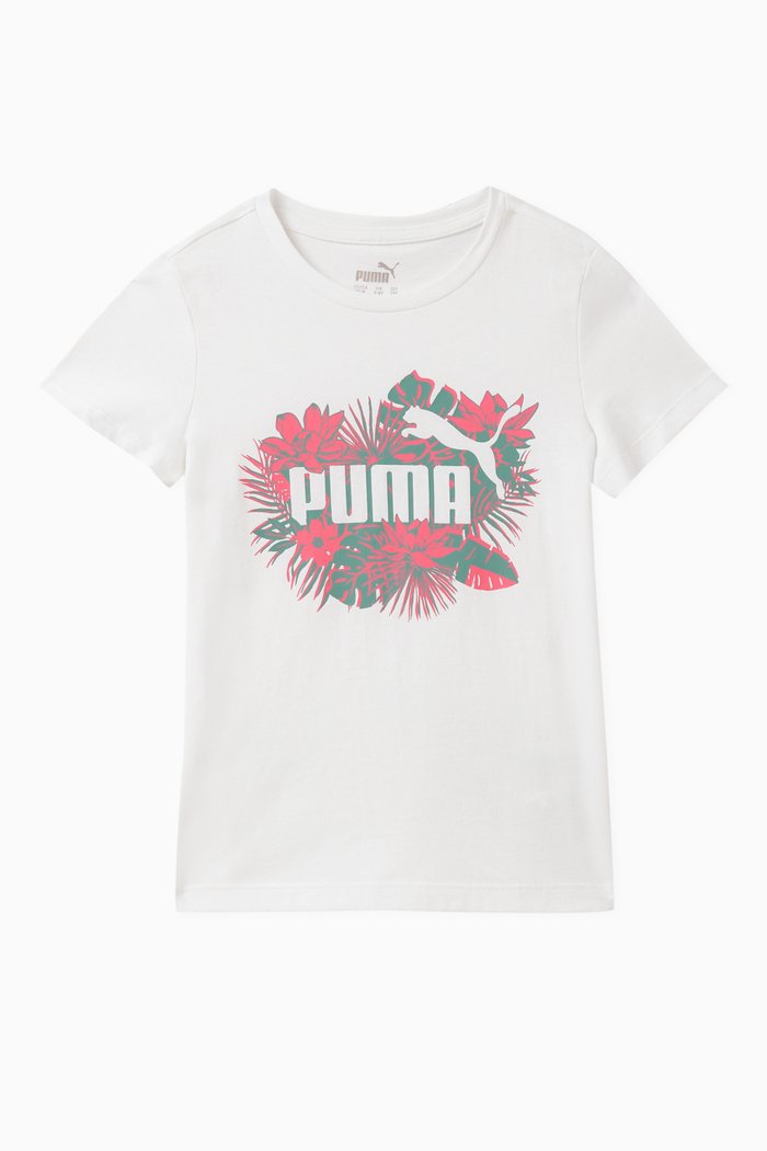 

Logo-print T-shirt in Cotton, White