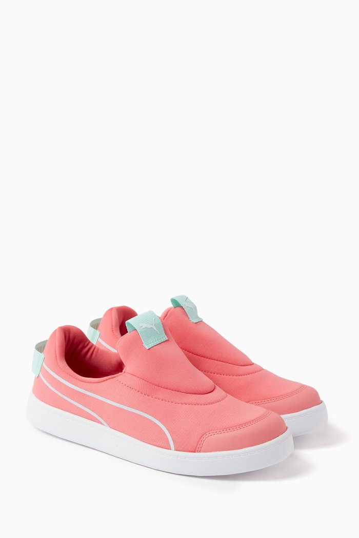 

Courtflex V2 Slip-on Sneakers in Neoprene, Green