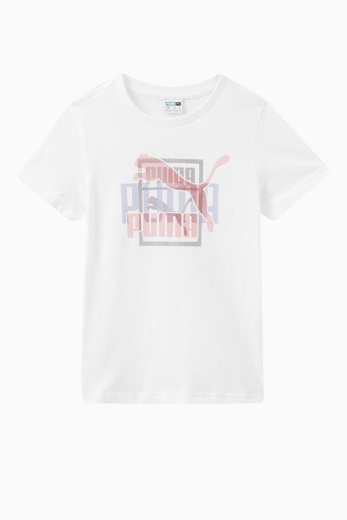 

Logo T-shirt in Cotton, White