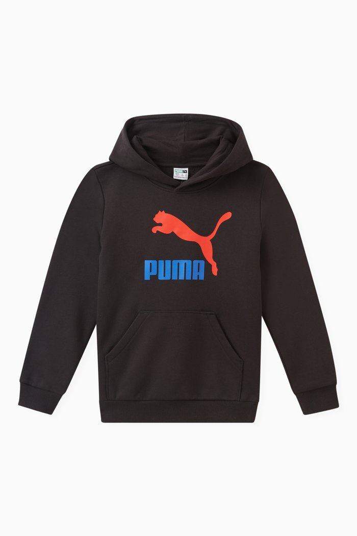 

Logo Hoodie in Cotton-blend, Black