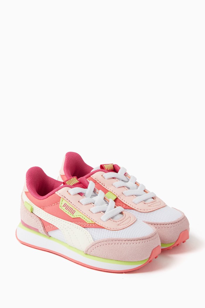 

Future Rider Sneakers in Nylon, White