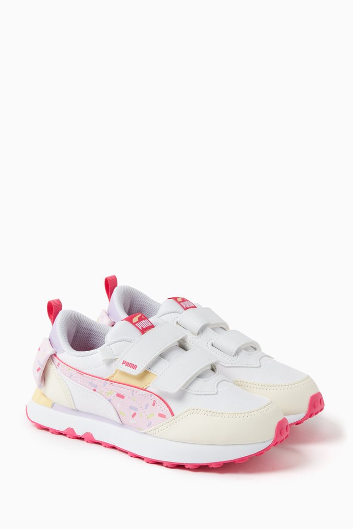 

Rider FV Bow Crush Sneakers, White