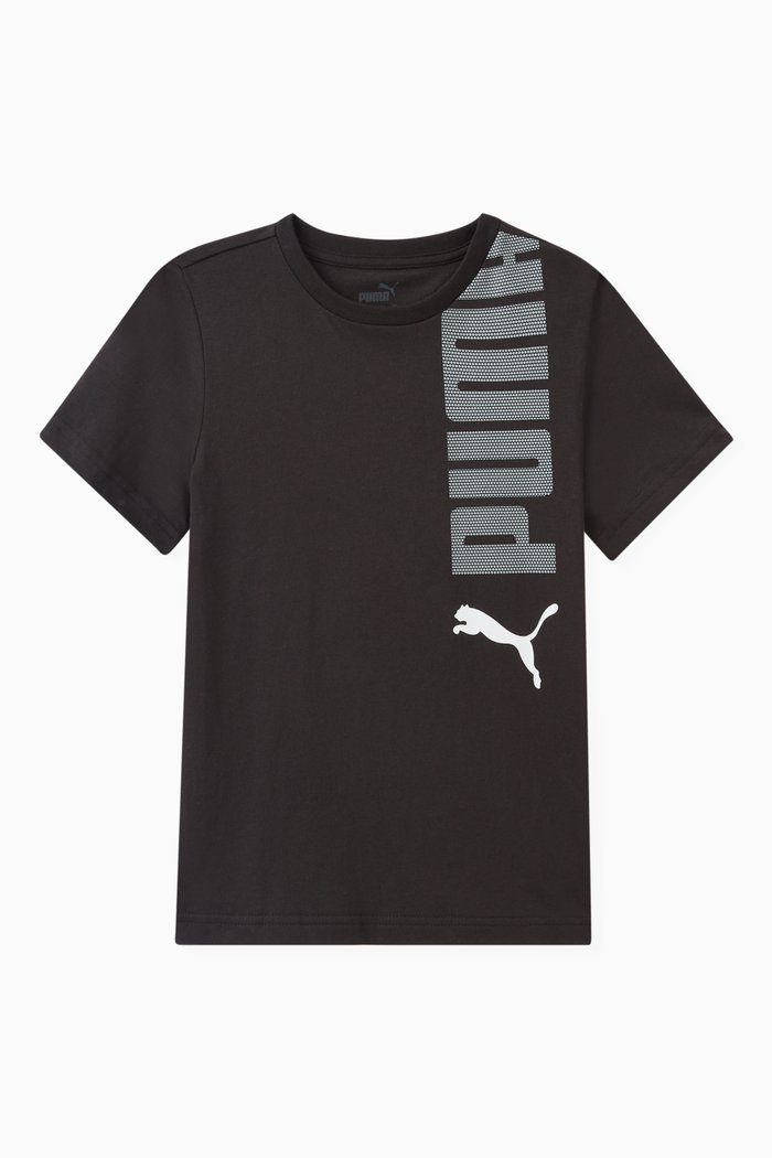 

Logo T-shirt in Cotton, Black