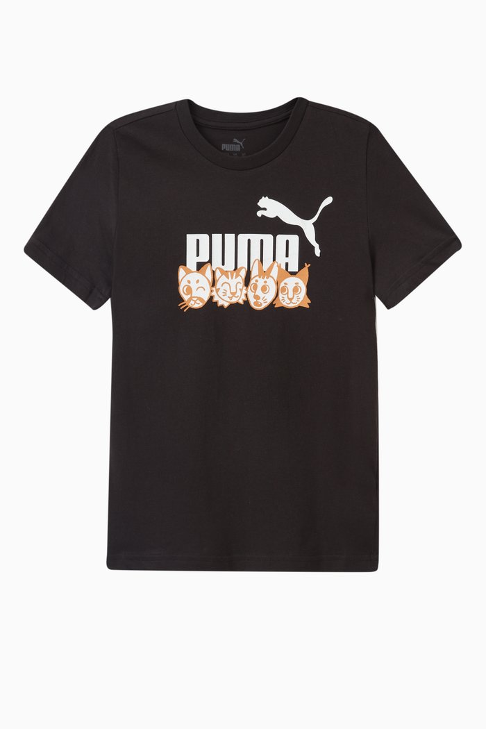 

Logo T-shirt in Cotton, Black