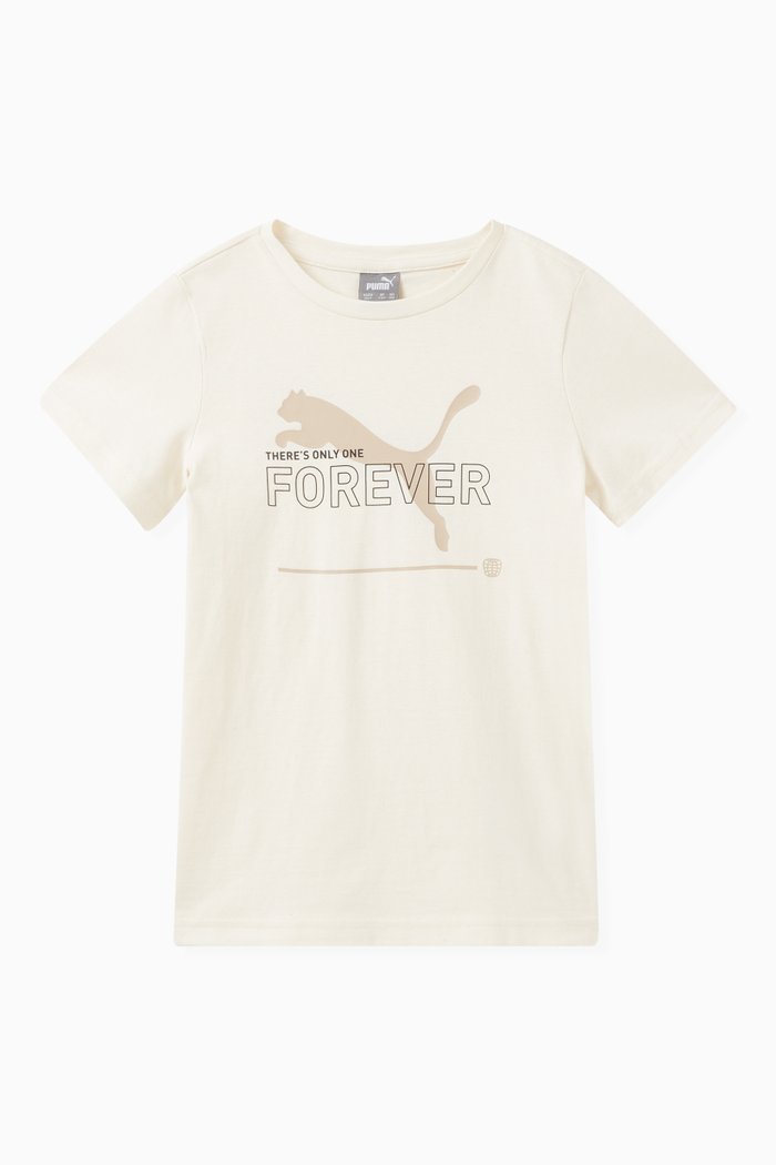 

Essentials Logo-print T-shirt in Cotton, Colourless