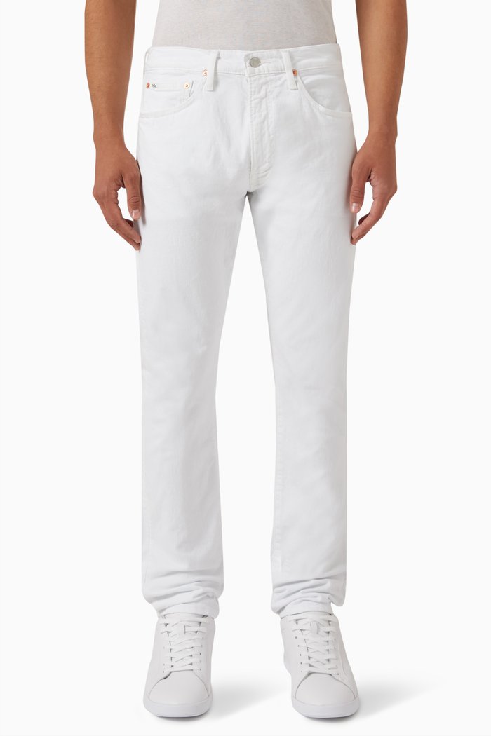 Sullivan Slim-fit Jeans in Denim, White