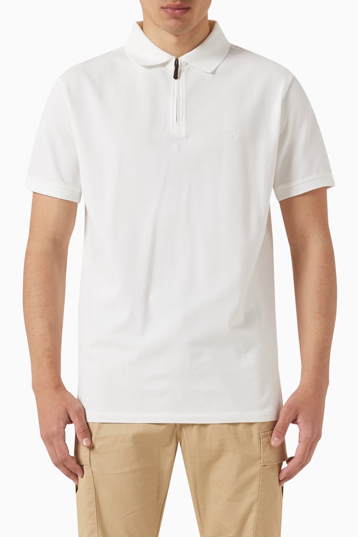 

Polo Shirt in Cotton, White