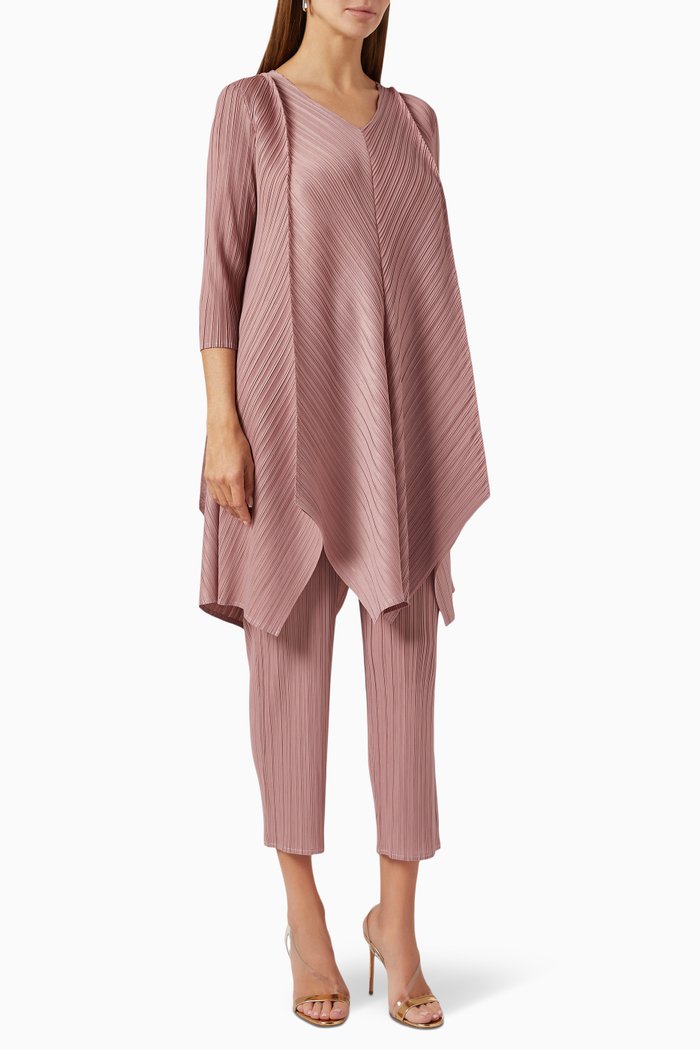 

Zola Chevron Tunic Set, Pink