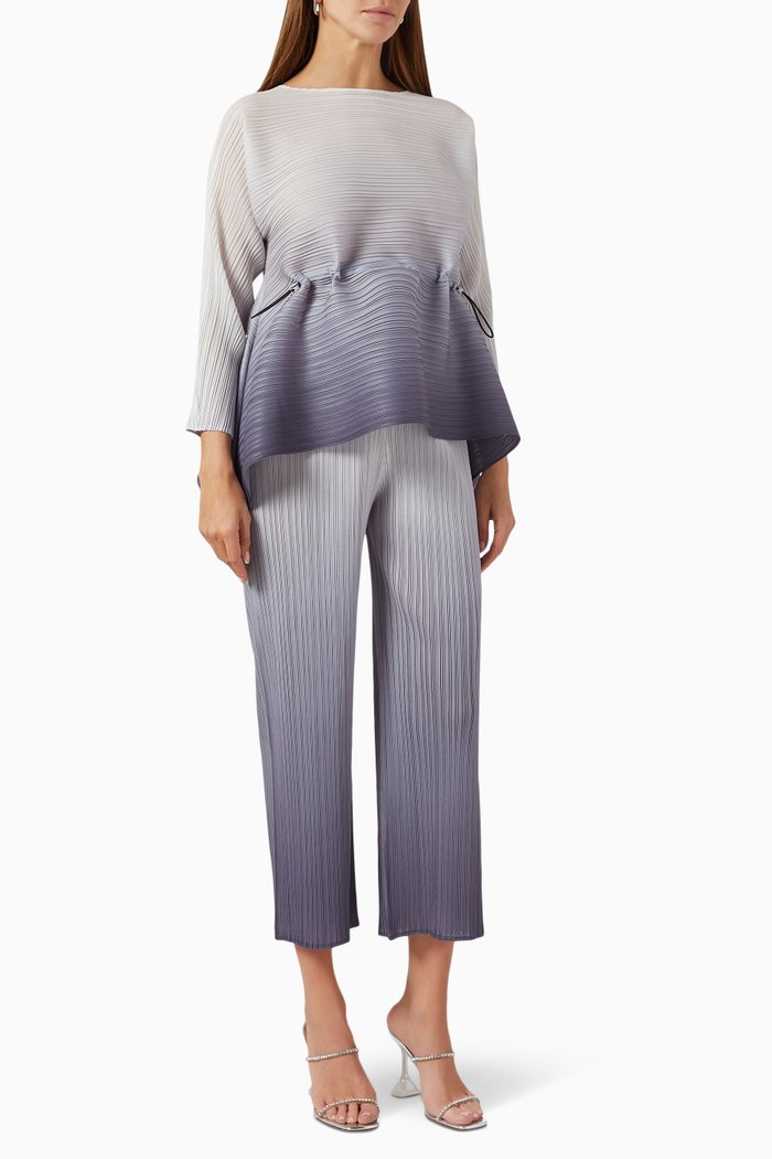 

Kendall Set in Crinkled Nylon, Blue