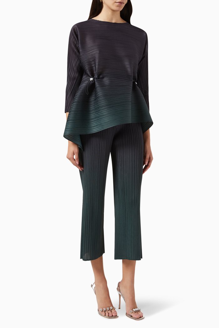 

Kendall Set in Crinkled Nylon, Green