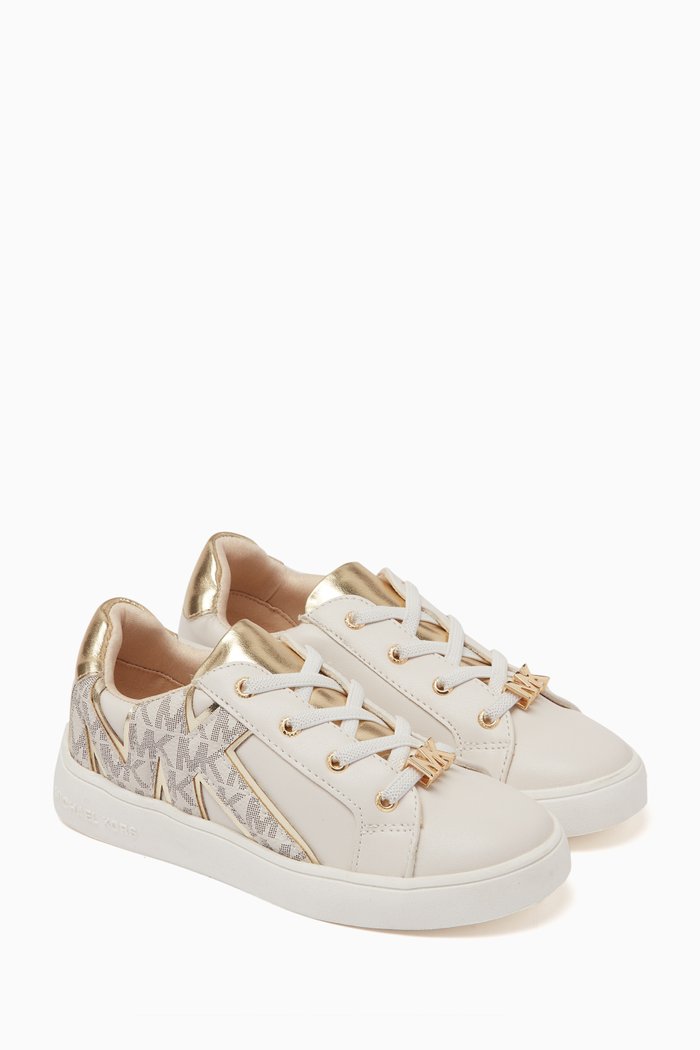 

Jem Airin Sneakers in Faux Leather, Gold
