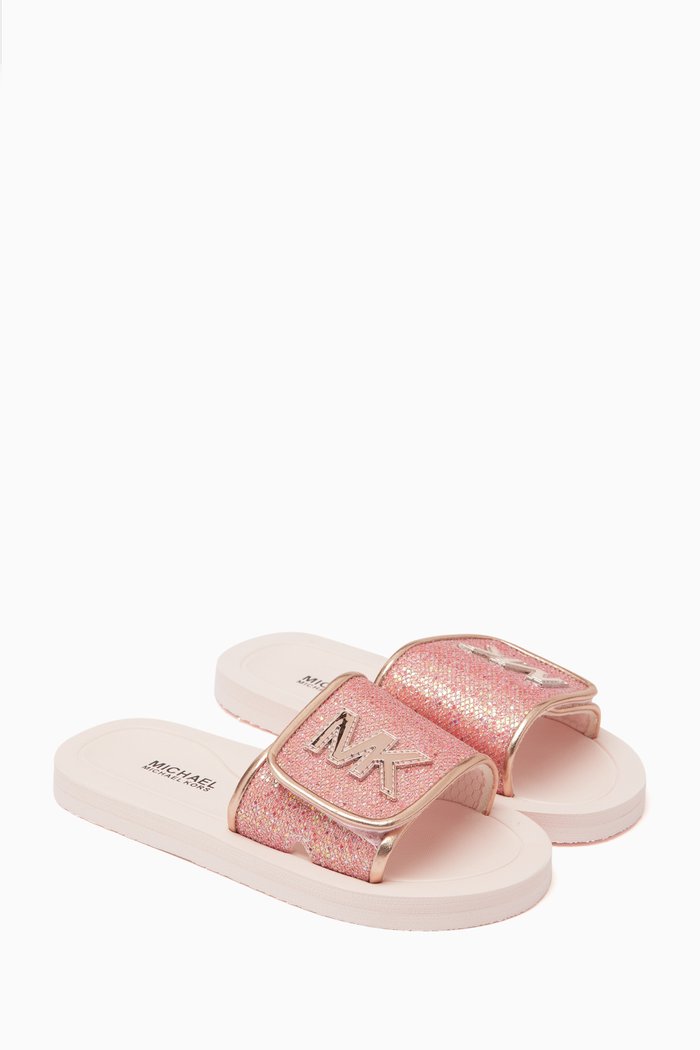 

Logo Slides in Rubber, Pink