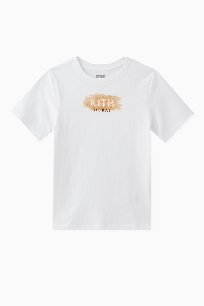 

Logo Print T-Shirt in Cotton, White