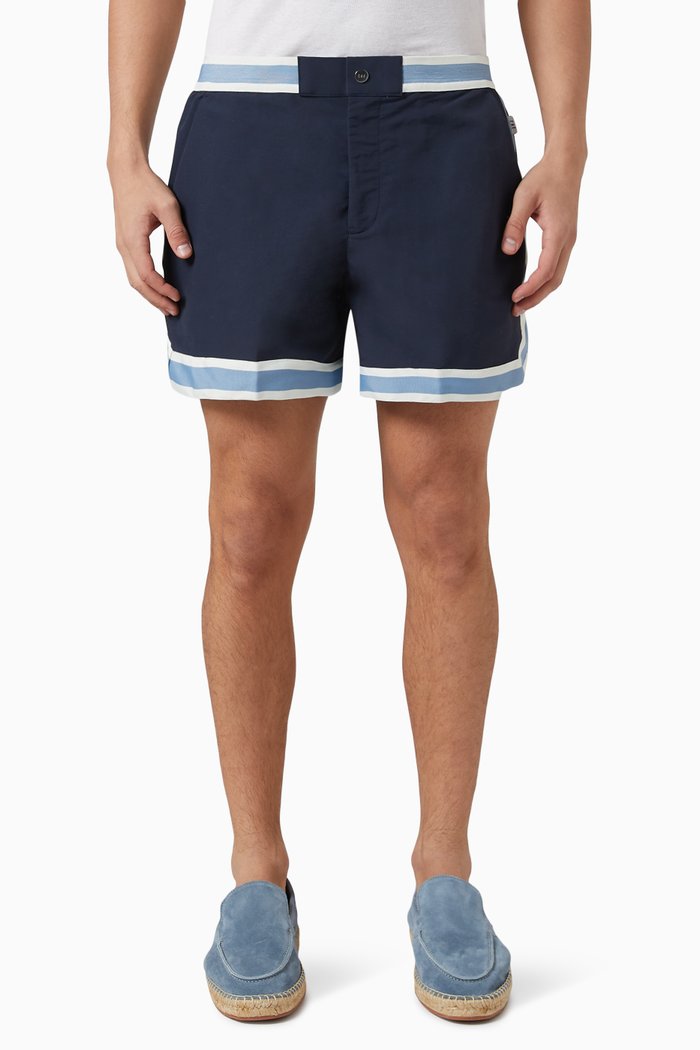 

Baller Swim Shorts in Recycled Nylon, Blue