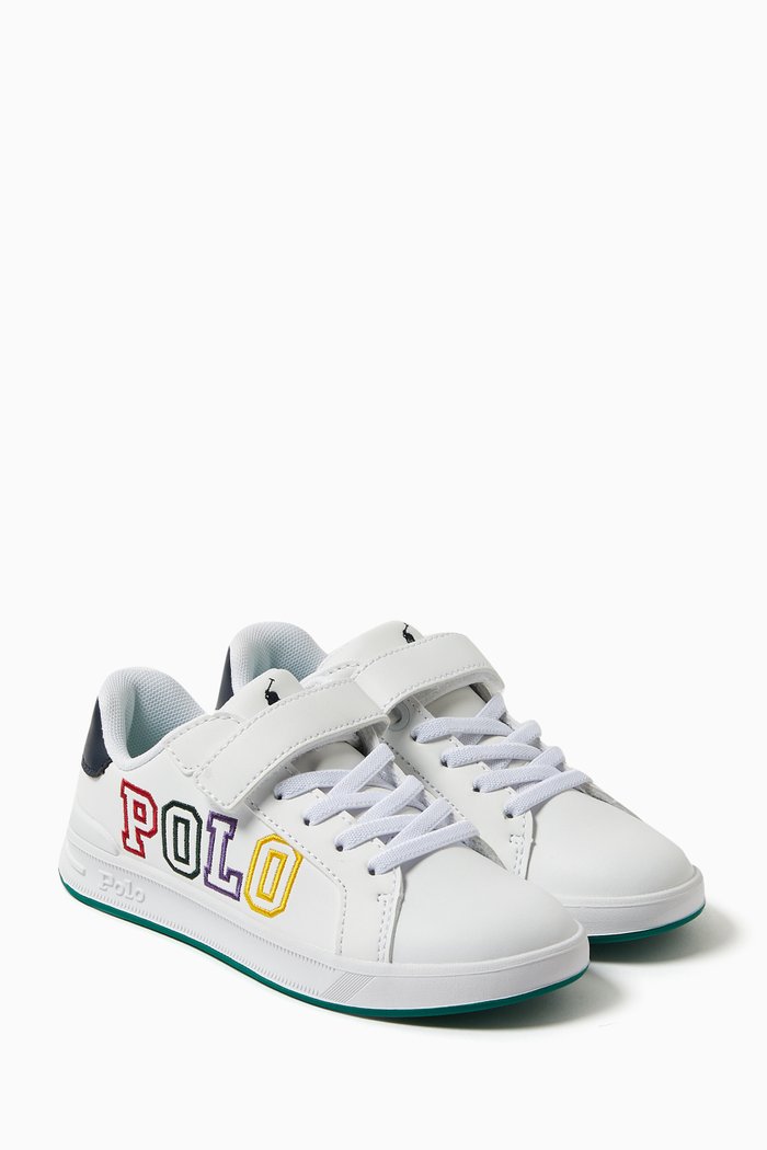 

Heritage Court II Sneakers in Faux Leather, Multicolour