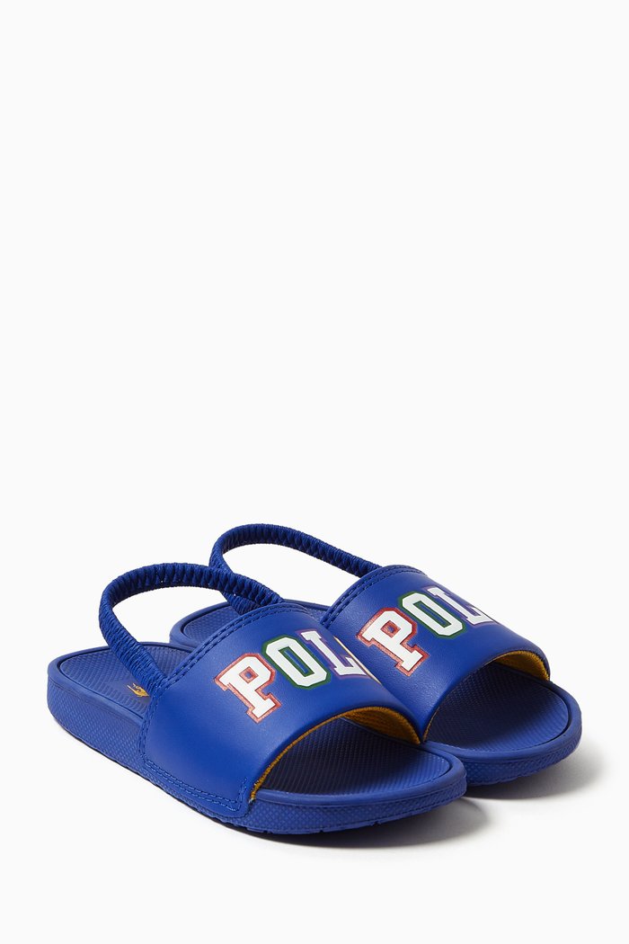 

Soren Logo Slides in PU, Blue