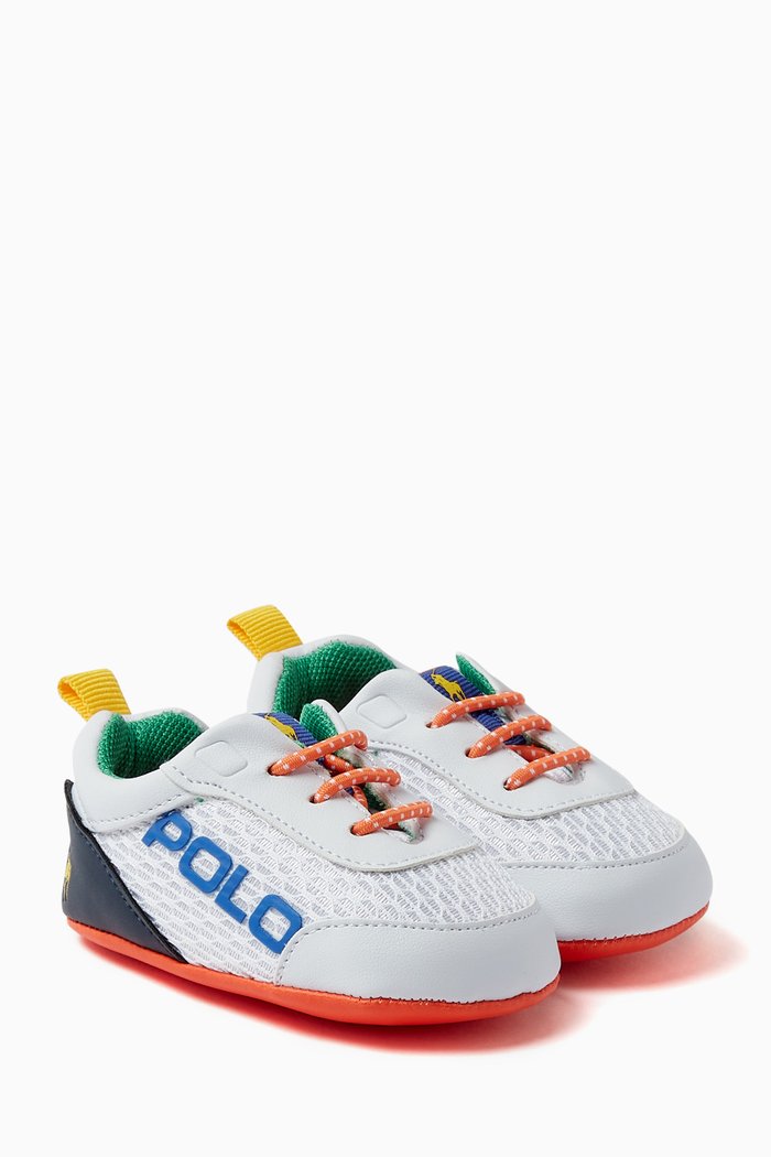 

Tech Racer Layette Sneakers in Mesh, Multicolour