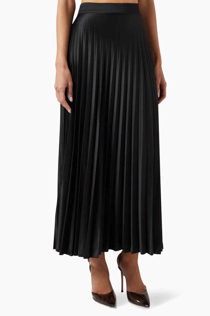 

Maxi Skirt in Viscose, Black