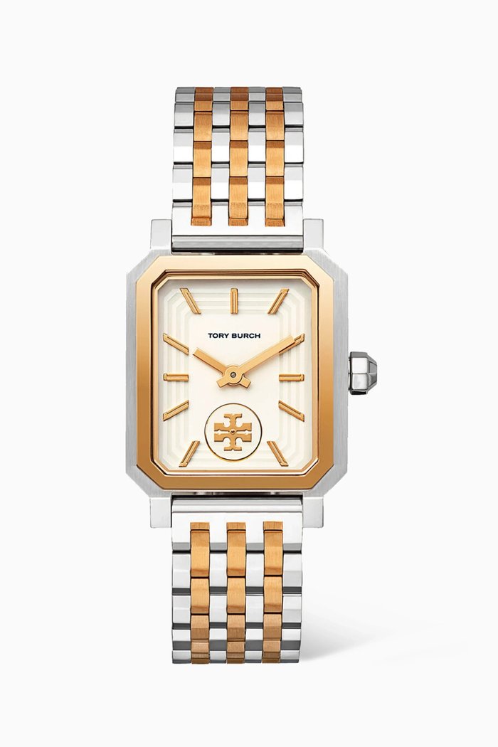 

Robinson Two-tone Stainless Steel Watch, 27x29mm, Silver