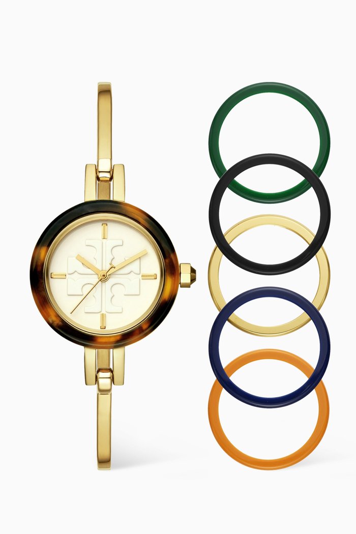 

Gigi Bangle Watch Set with Top Rings, Multicolour