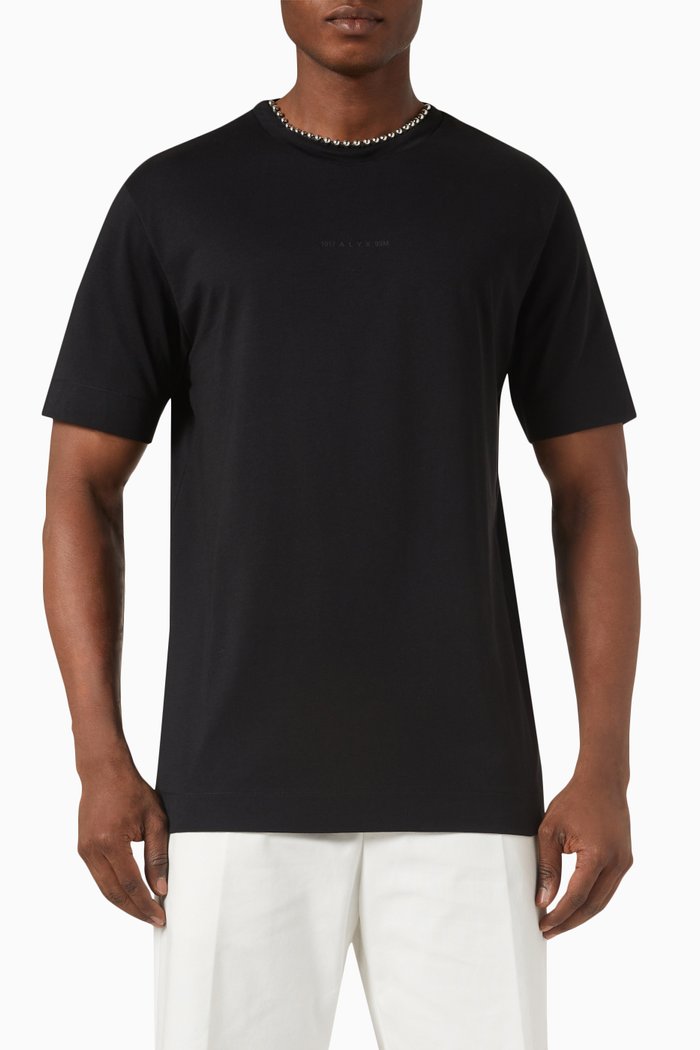 

Ball Chain T-shirt in Jersey, Black
