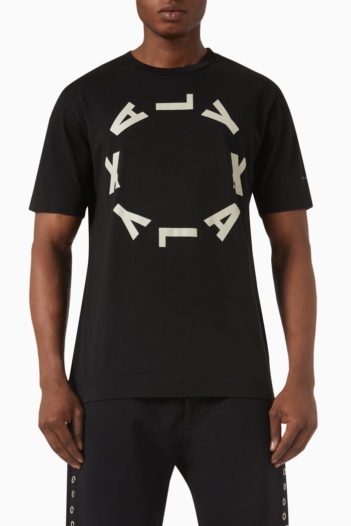 

Circle Logo T-shirt in Cotton-jersey, Black