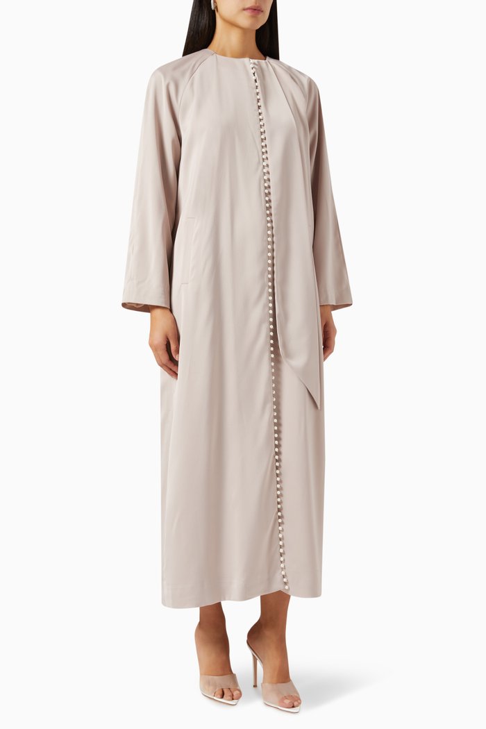 

Pearl Kaftan Set, Grey