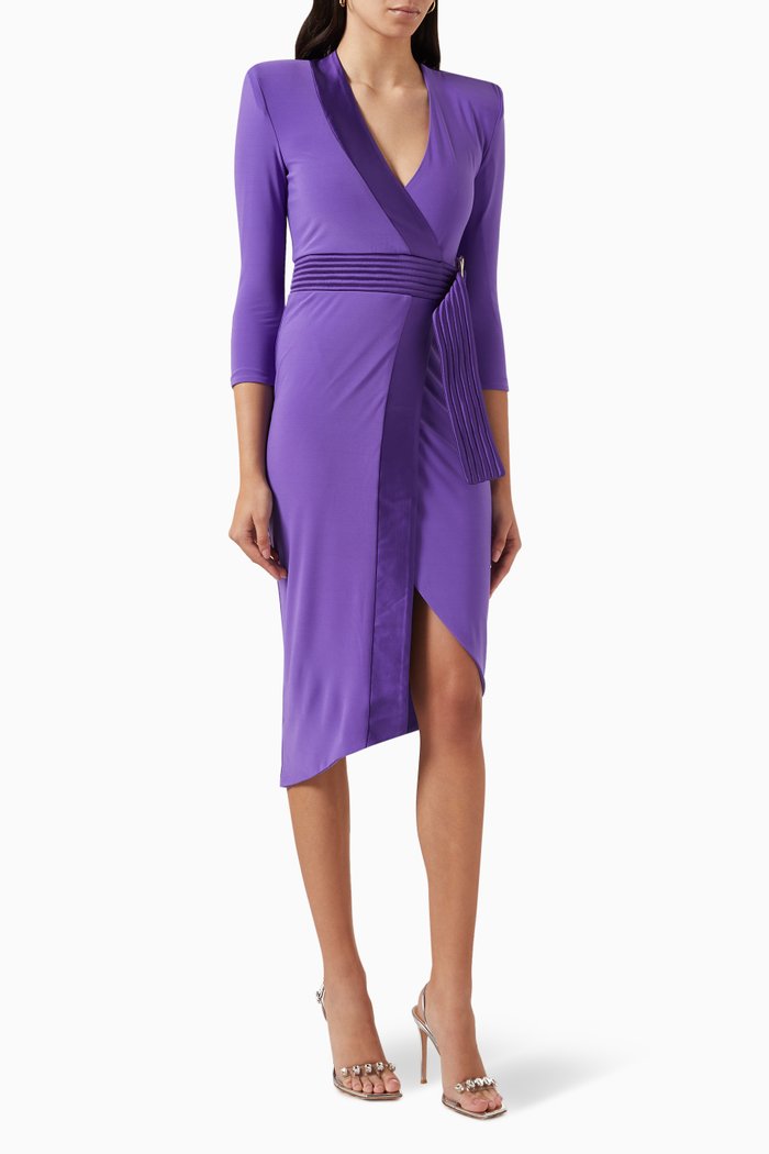 

Essex Dress in Jersey, Purple
