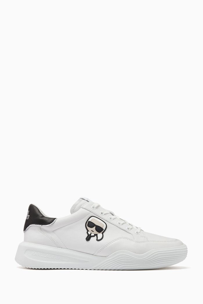 

Kapri 3D Sneakers in Leather, White
