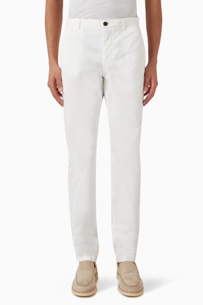 

Zaine Pants in Organic Cotton, White