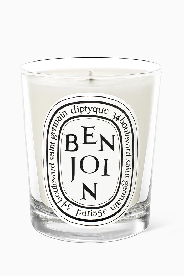 

Benjoin Scented Candle, 190g, Colourless