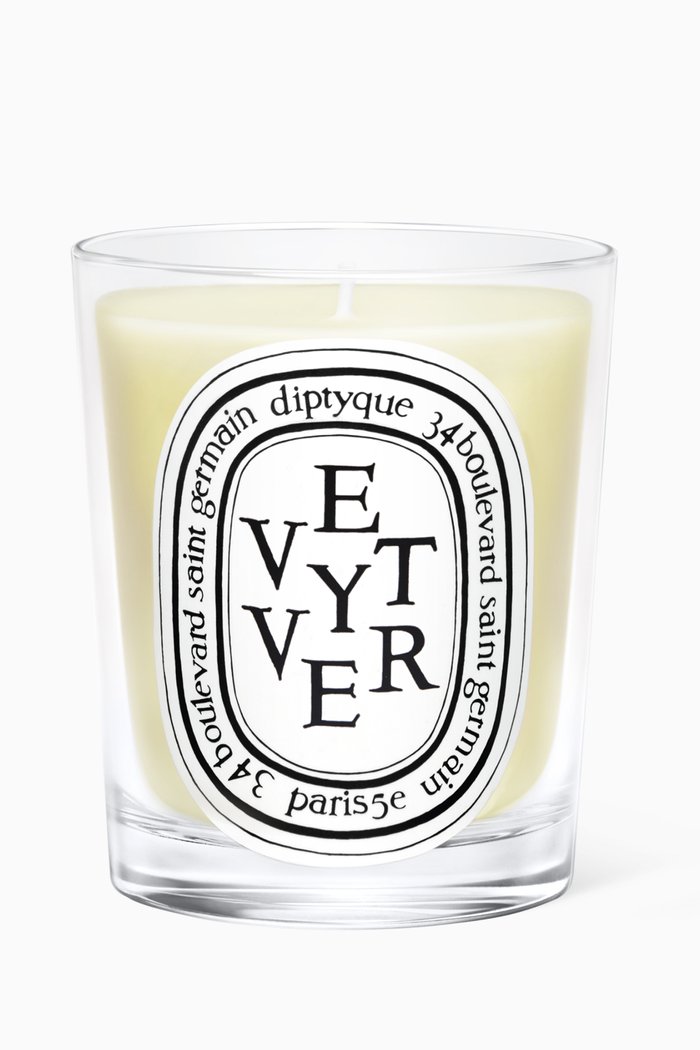 

Vetyver Candle, 190g, Colourless