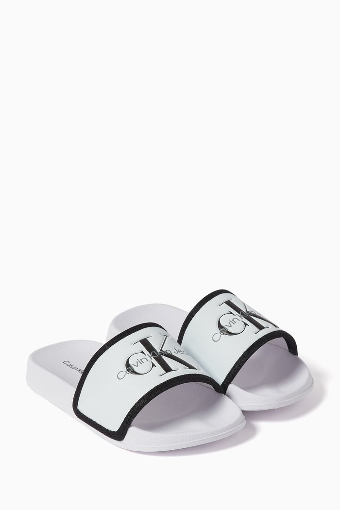 

Logo Pool Slides, White