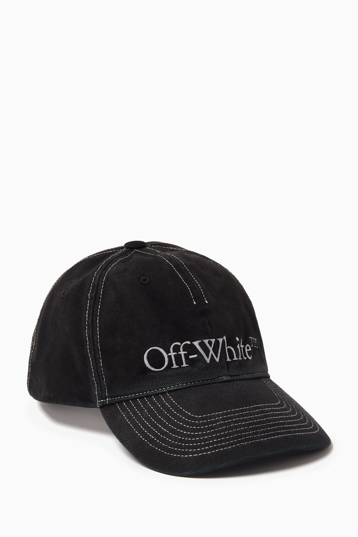 

Bookish Logo-embroidered Baseball Cap in Cotton, Black
