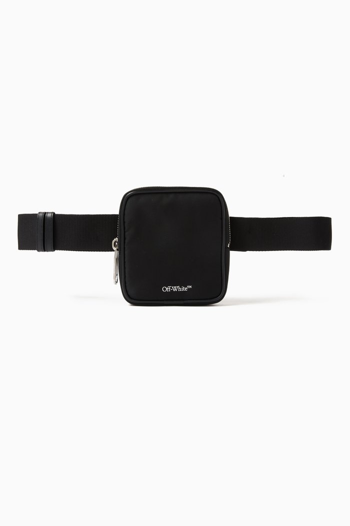 

Arrow Tuc Belt Bag in Nylon, 35mm, Black