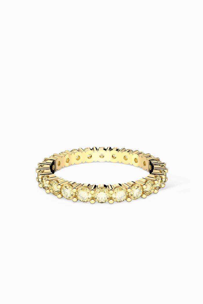 

Matrix Ring in Gold-plated Metal, Yellow