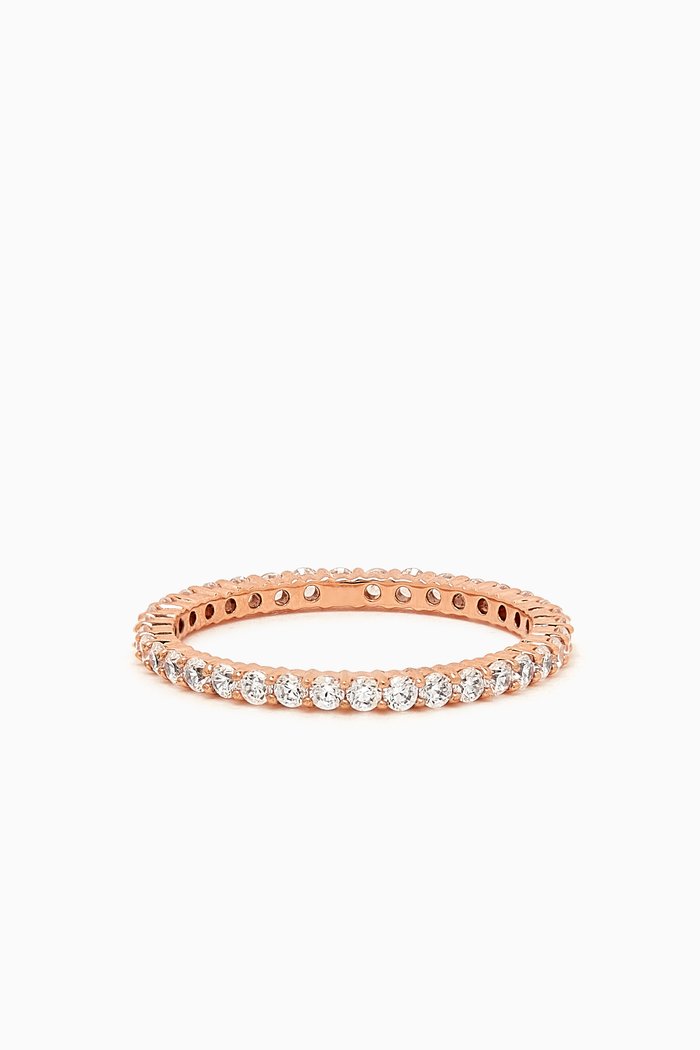 

Vittore Ring in Rose Gold-plated Metal