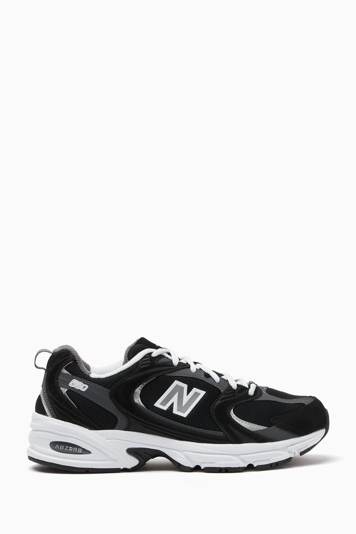 

530 Unisex Kodachrome Sneakers in Textile, Black