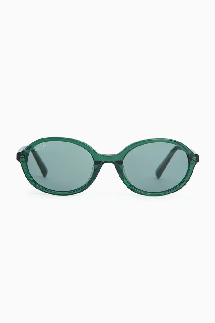 

Velvet Sunglasses in Acetate, Green