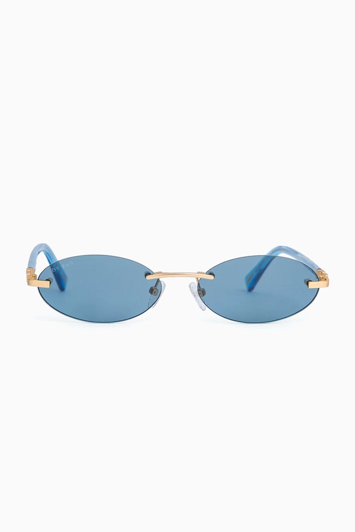 

Texas Sunglasses in Metal, Blue