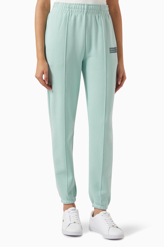 

Logo Track Pants in Unbrushed-fleece, Green