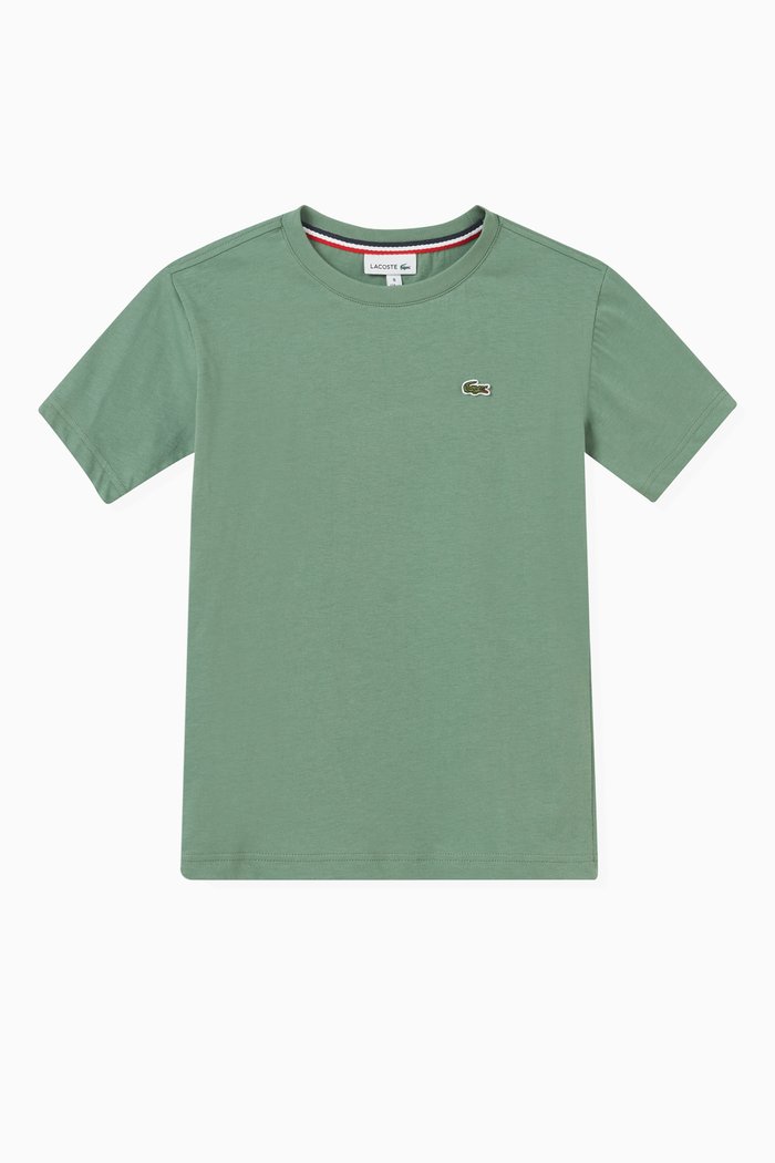 

Logo T-Shirt in Cotton Jersey, Green